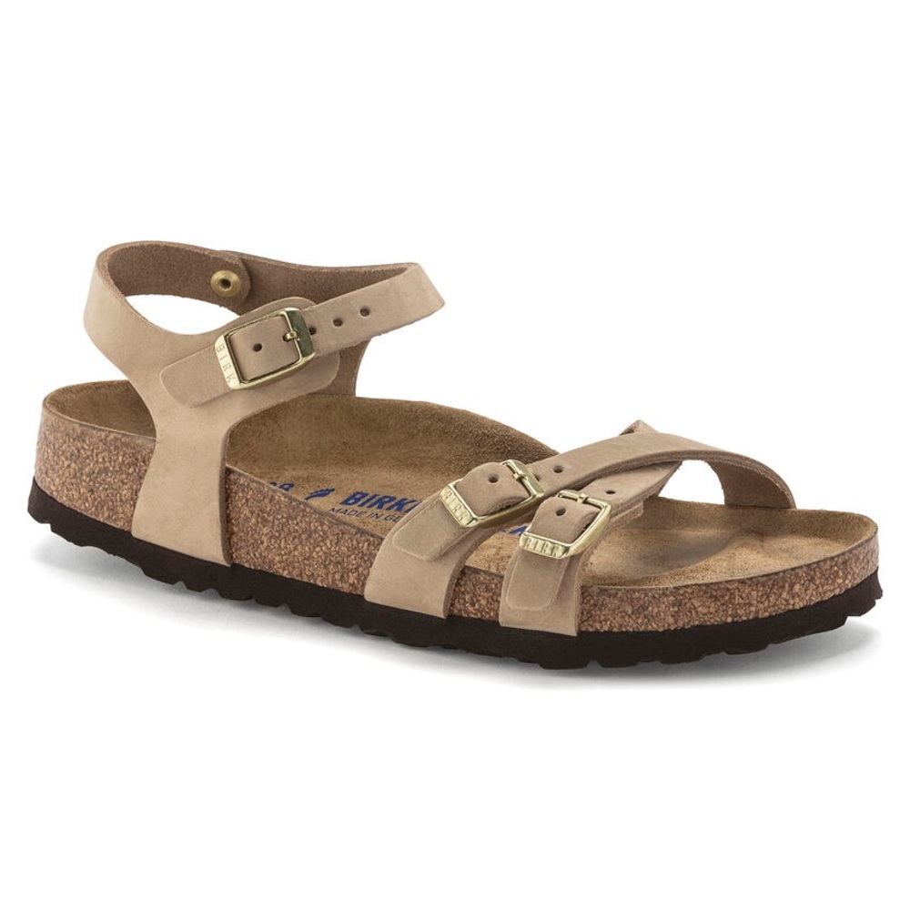 NIB Birkenstock Kumba Sandcastle Nubuck Leather Soft Footbed Regular Select Size